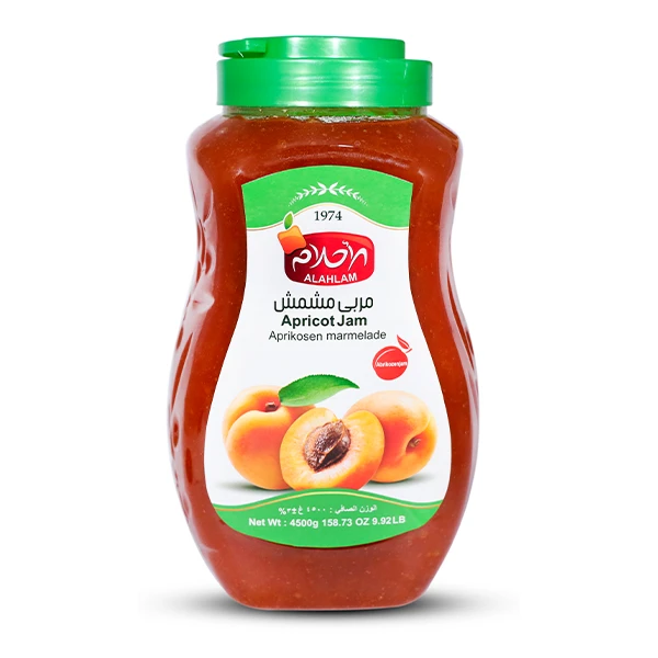 مربى المشمش 4500غ بلاستيك