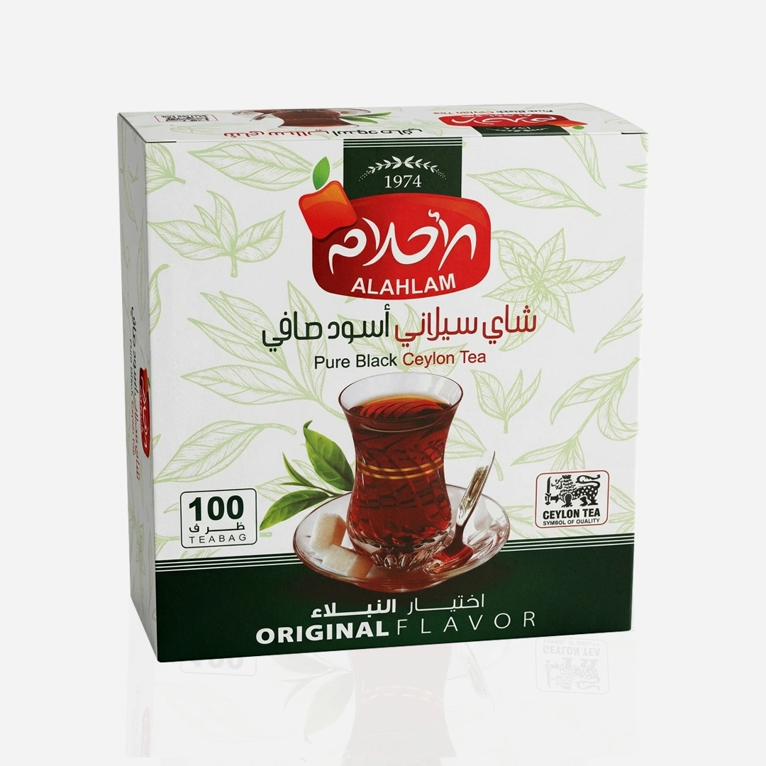 شاي 100 ظرف