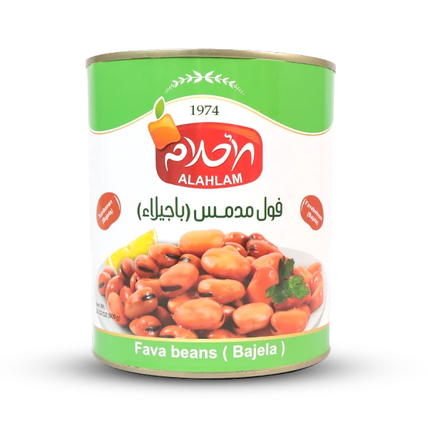 فول مدمس باجيلا 450 غ تنك 