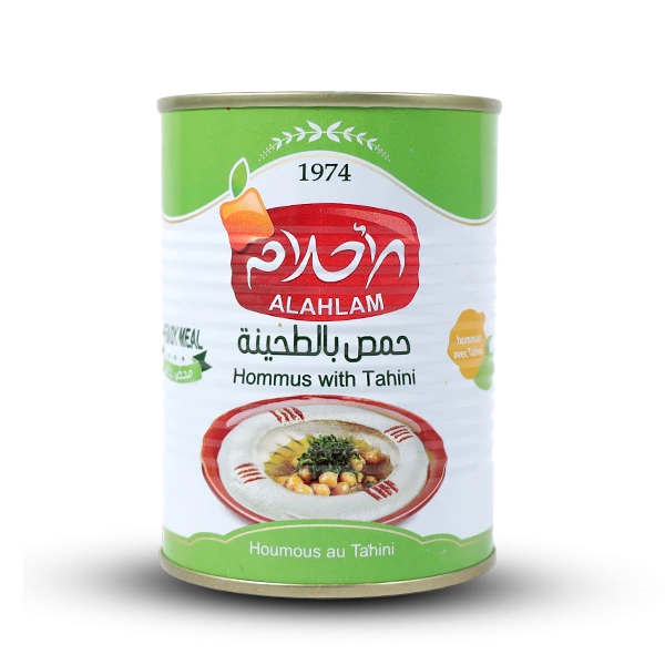 حمص بالطحينة 400غ تنك طويلة 