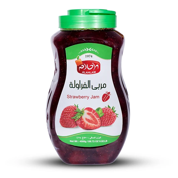 مربى الفريز 4500غ بلاستيك