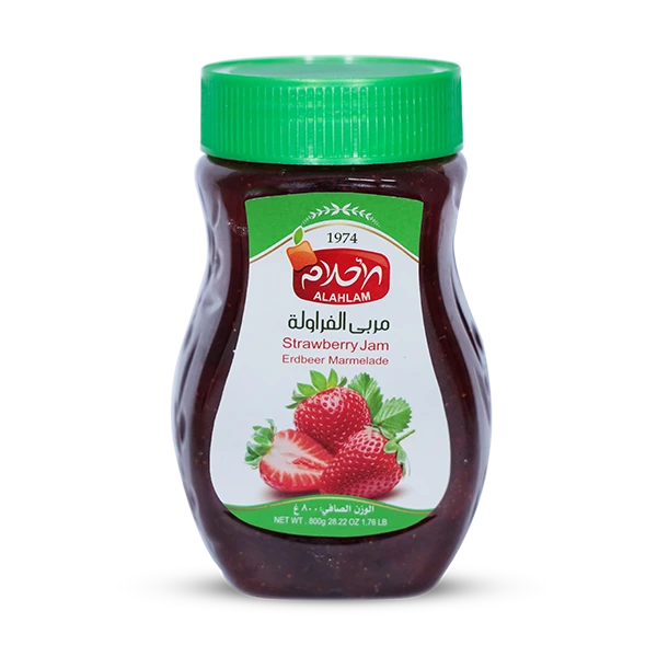 مربى الفريز 800غ بلاستيك