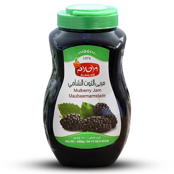 مربى التوت الشامي 4500غ بلاستيك