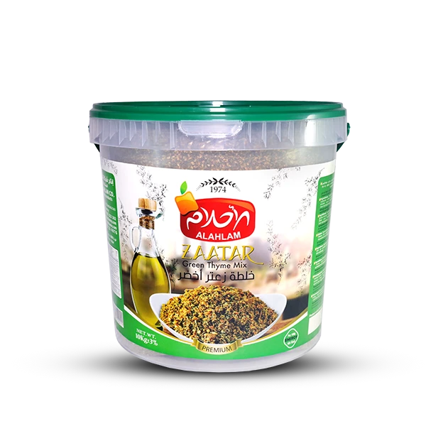 خلطة زعتر أخضر 10 كغ -بلاستيك